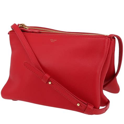 red celine trio|celine trio bag 165113ano.